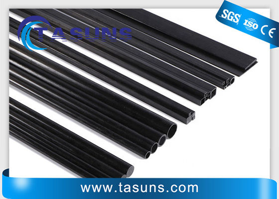 کیفیت  Waterproof Pultruded Carbon Fiber Rod Solid Square Rod For Concrete Reinforcement کارخانه